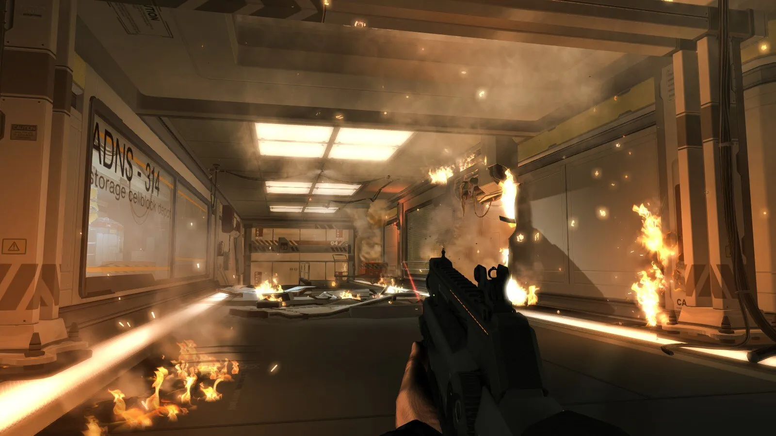 A screenshot of Deus Ex: Human Revolution