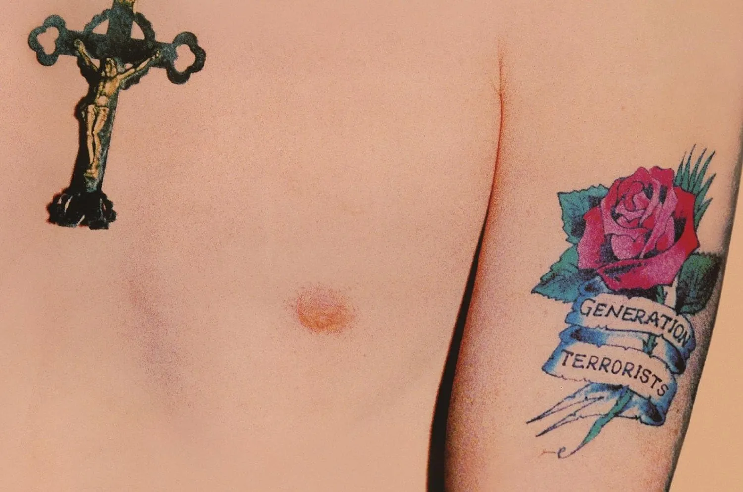 The album cover of Manic Street Prachers' Generation Terrorist