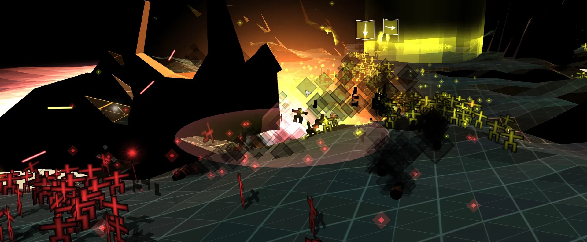 A screenshot of chaos in multiwinia